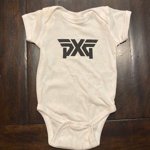 PXG baby onesie.